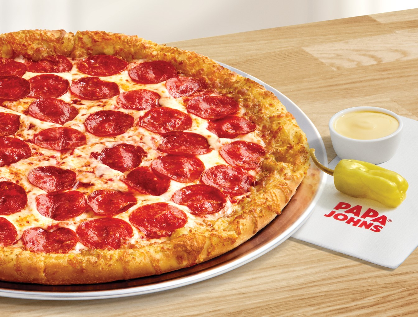 A photo of Garlic 5-Cheese Crust Pizza