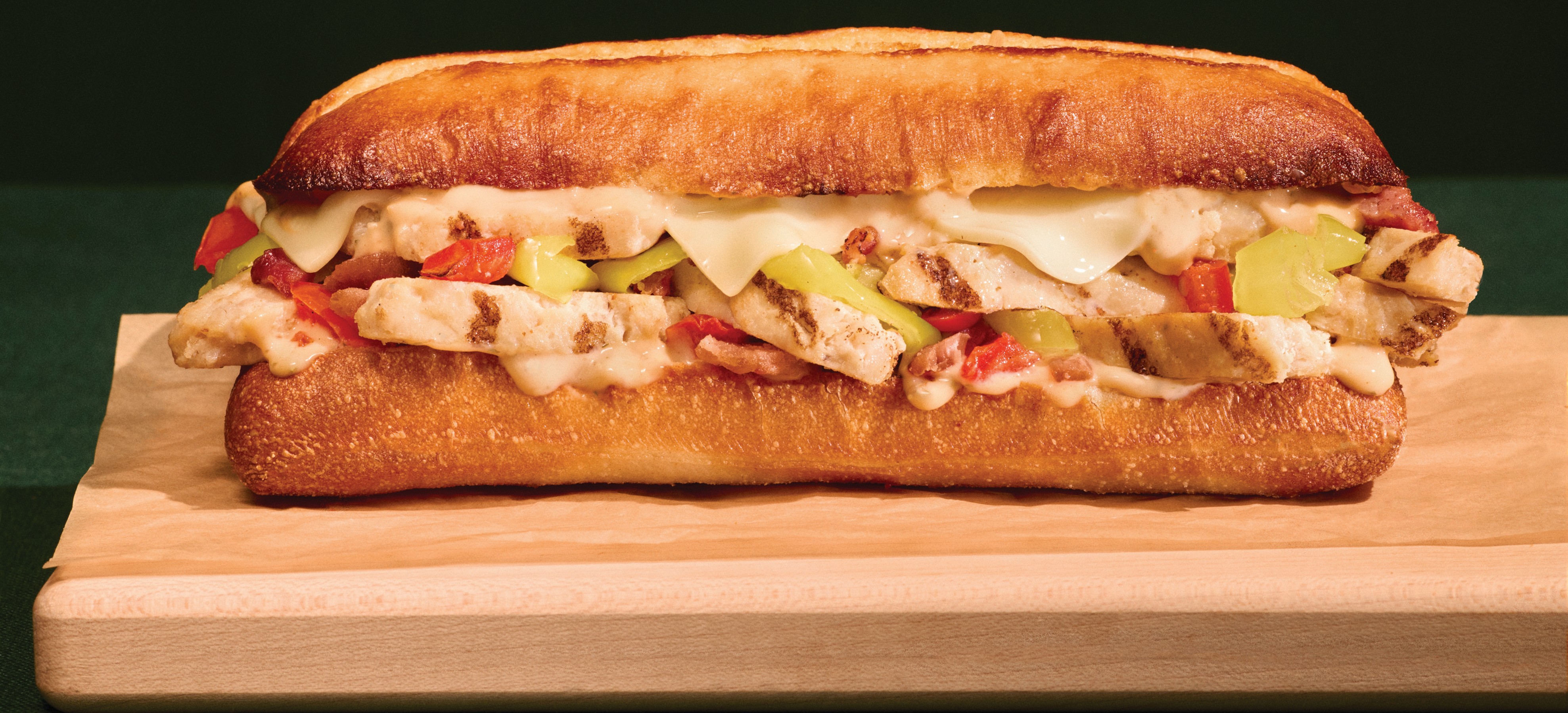 Chicken Bacon Ranch Sandwich