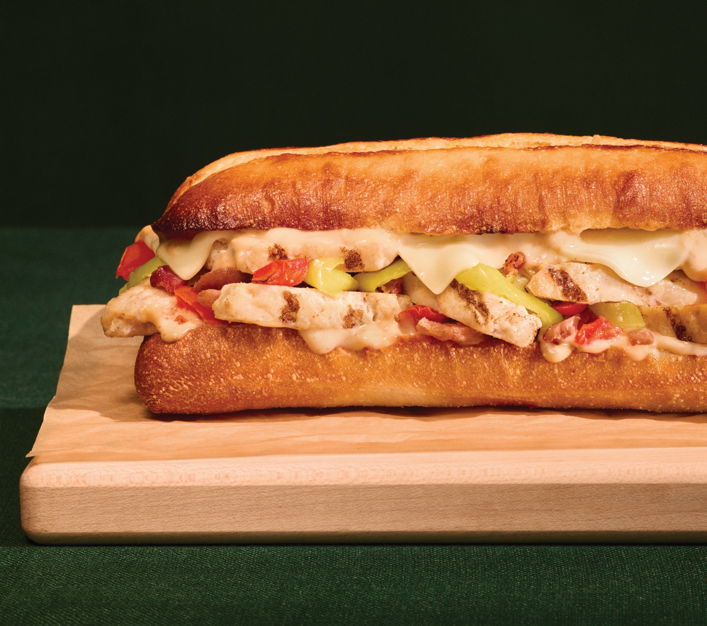 Chicken Bacon Ranch Sandwich