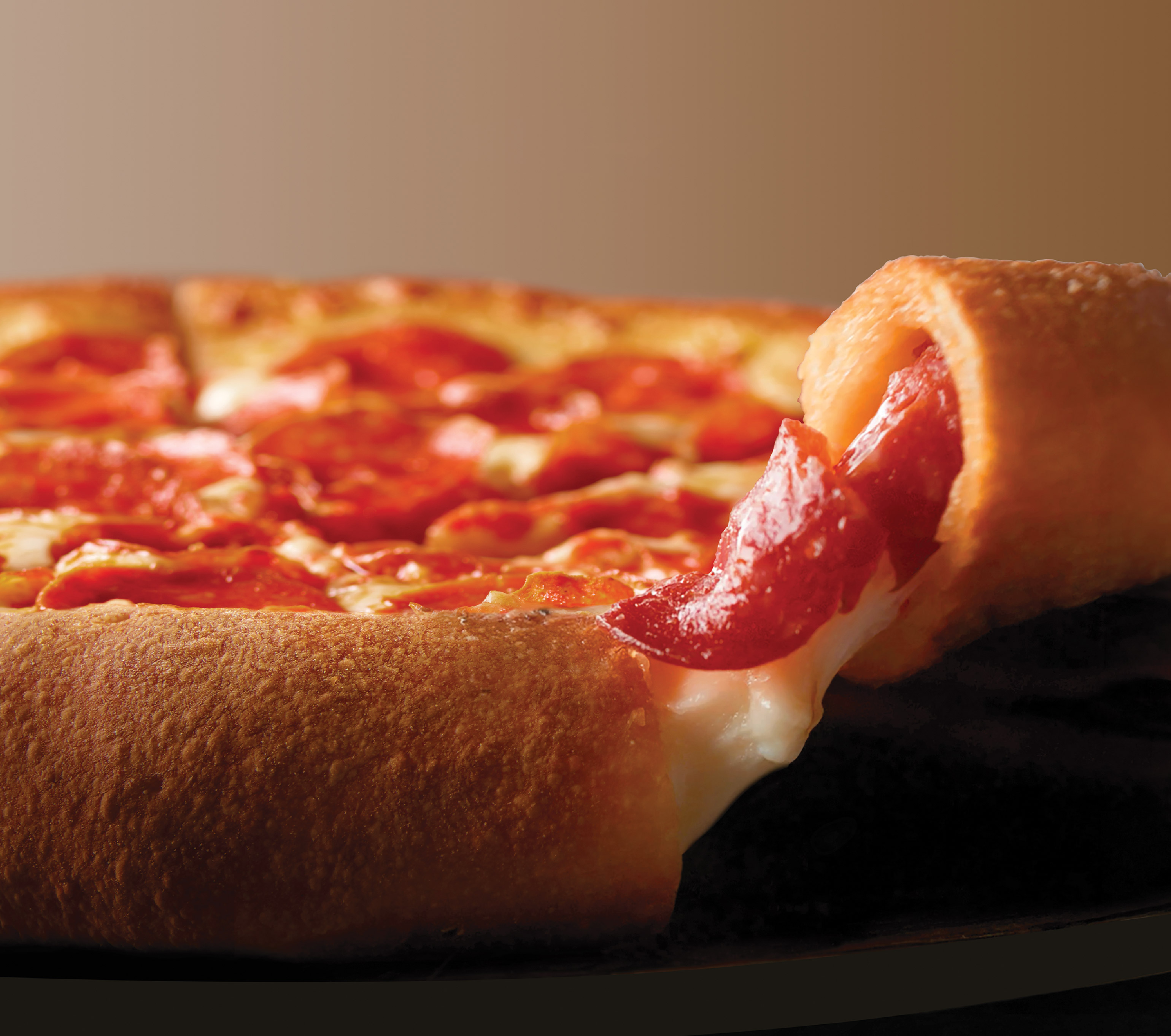 Pepperoni Stuffed Crust