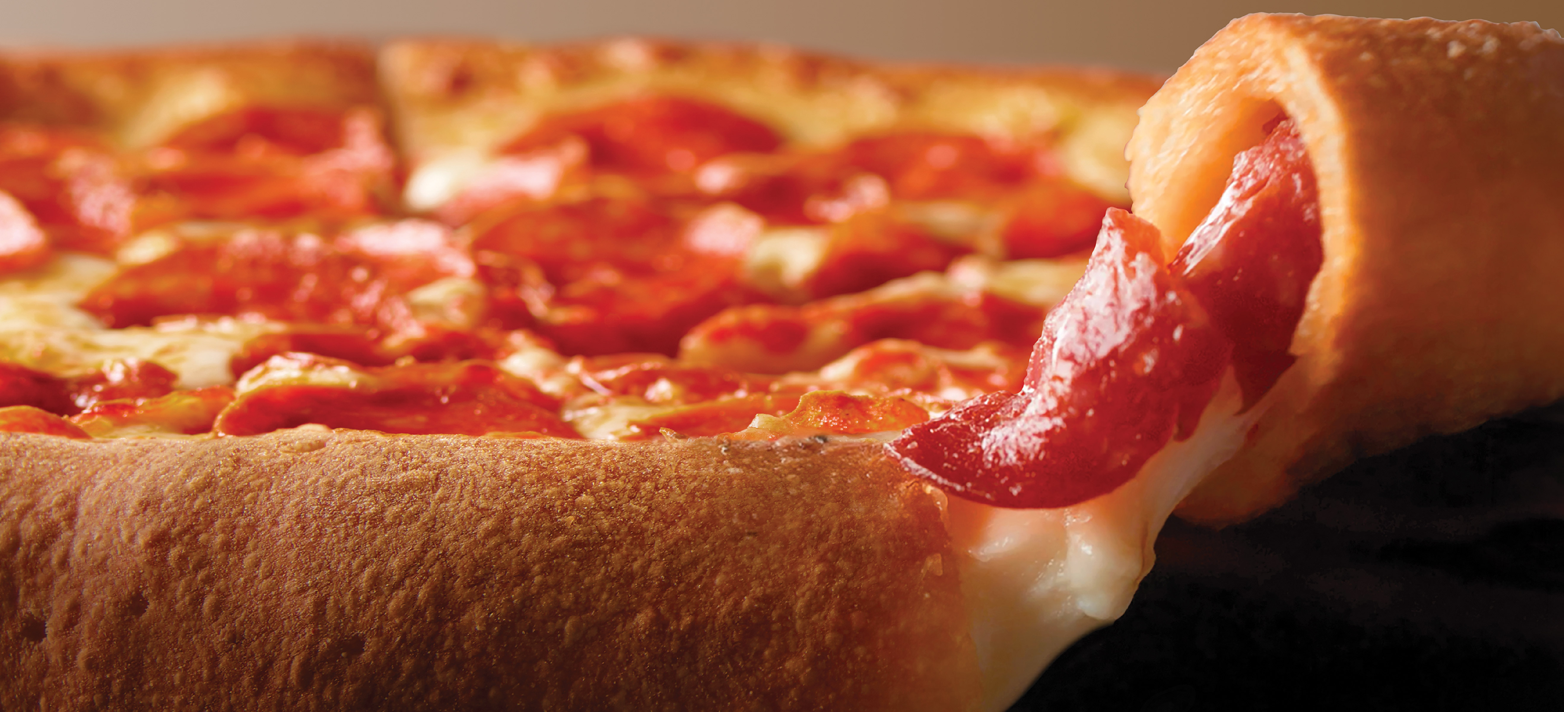 Pepperoni-Stuffed Crust