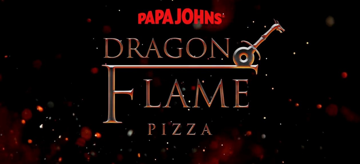 Dragon Flame Pizza Logo