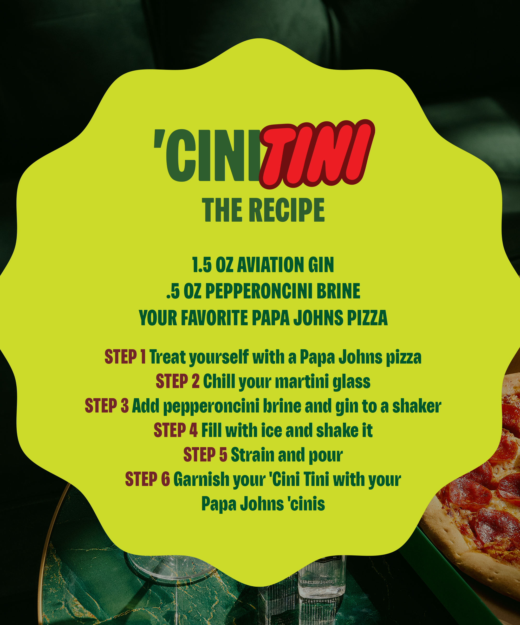 'Cini Tini Recipe