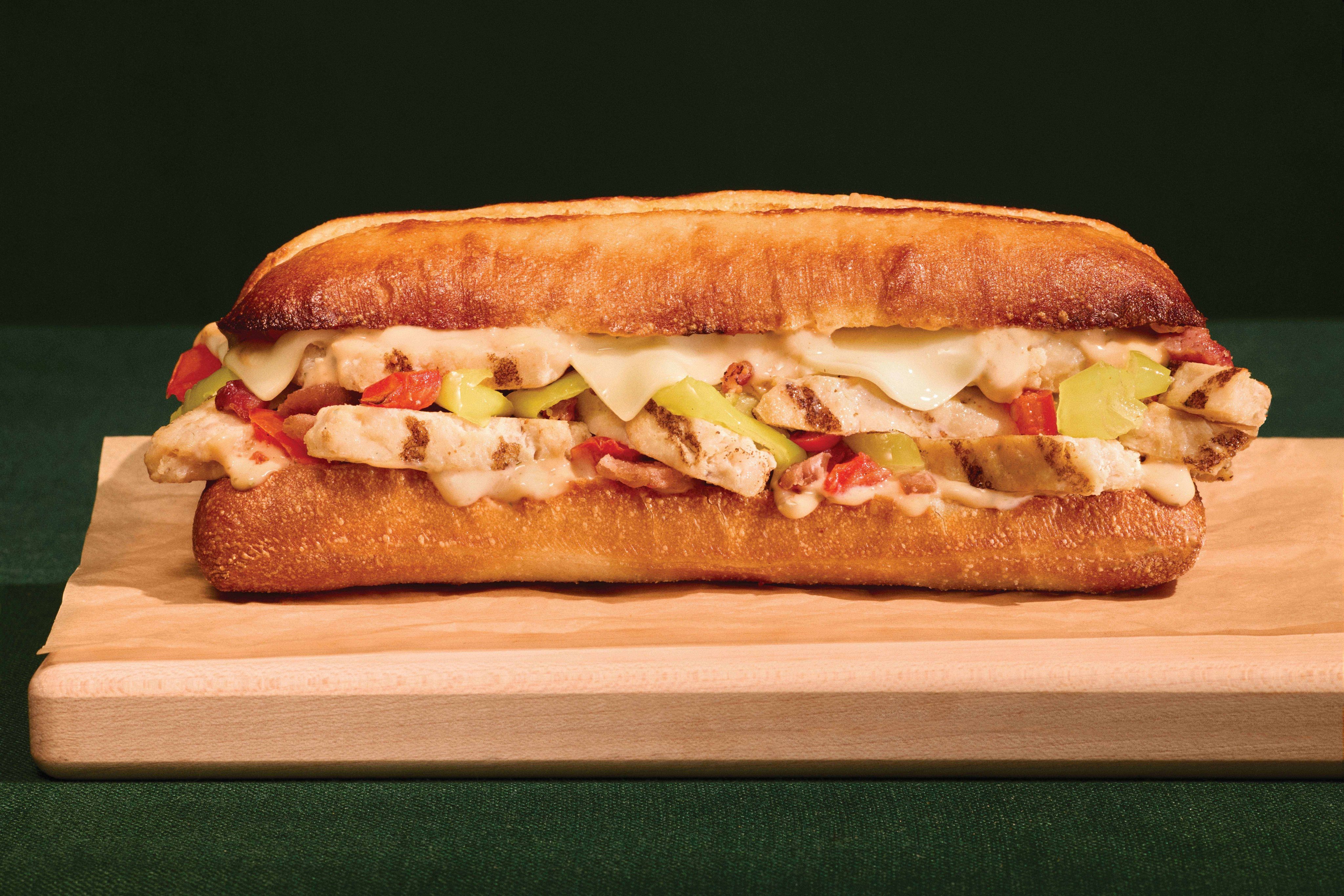 Chicken Bacon Ranch Sandwich