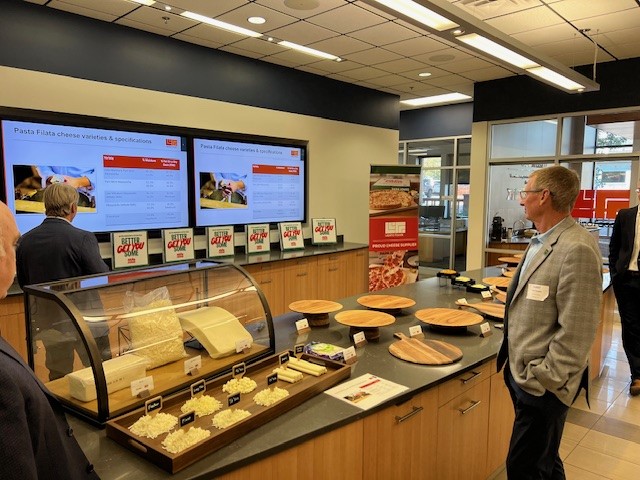 Todd Penegor tours Leprino Foods