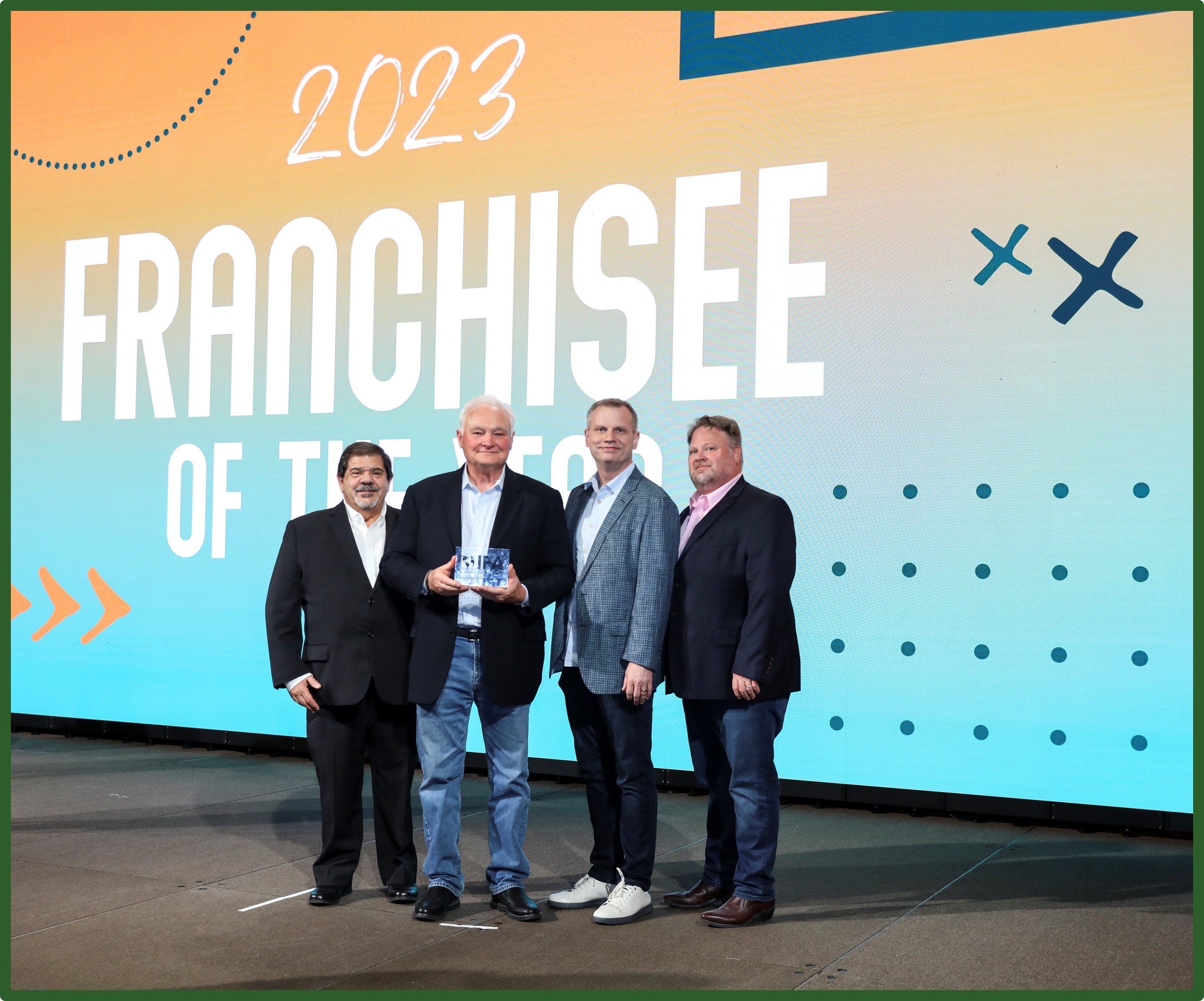 Ed Taliaferro is named a 2023 Franchisee of the Year by IFA