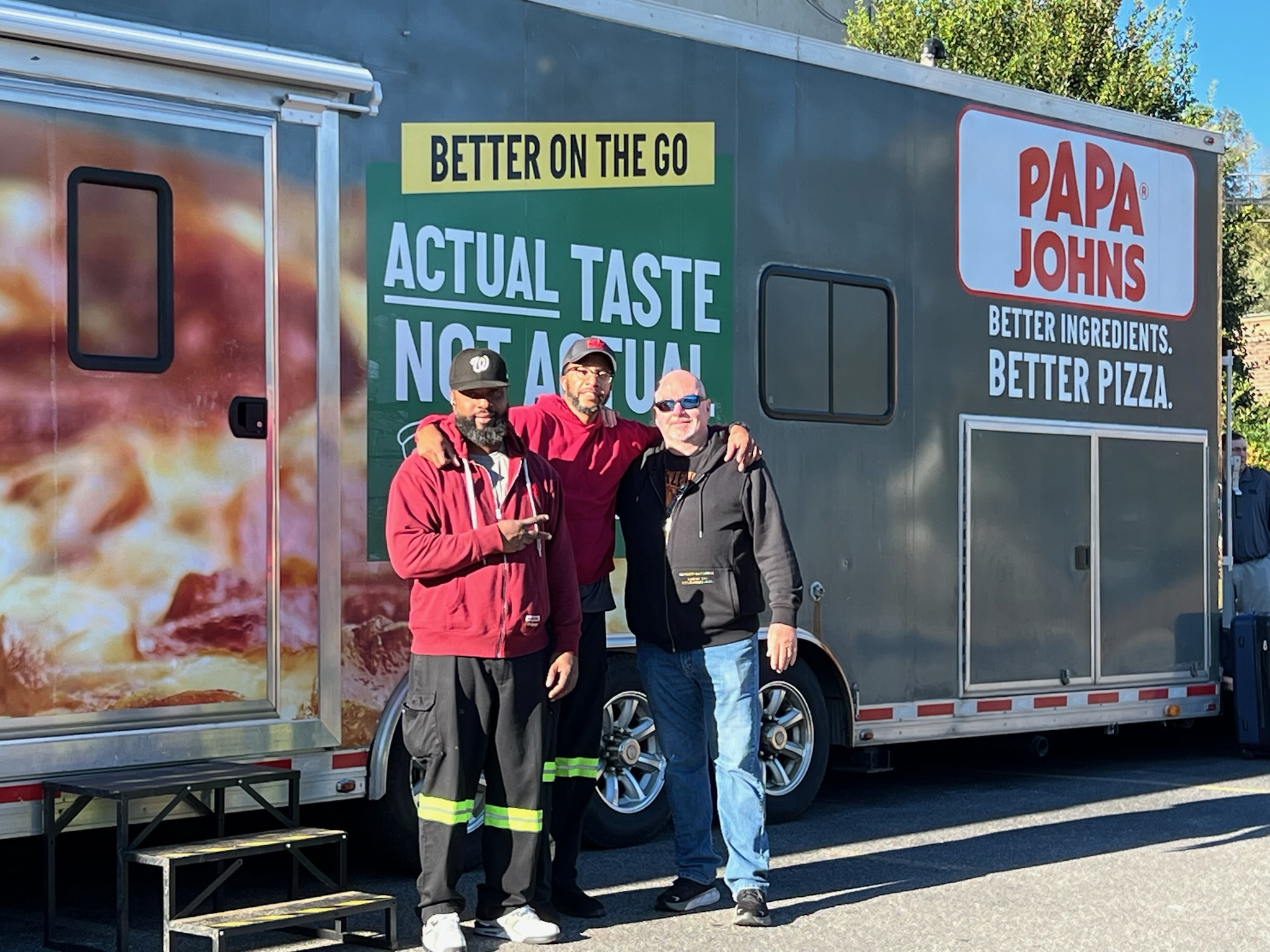 Papa Johns mobile kitchen