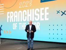 Ed Taliaferro is named a 2023 Franchisee of the Year by IFA