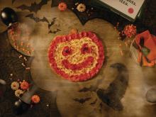 Jack-O'-Lantern Pizza
