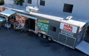 Papa Johns mobile kitchen