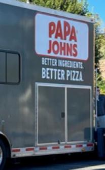 Papa Johns mobile kitchen