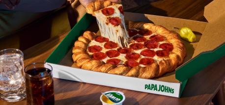 Croissant Pizza